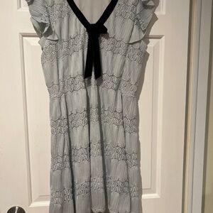 Eva Franco flutter sleeve dress